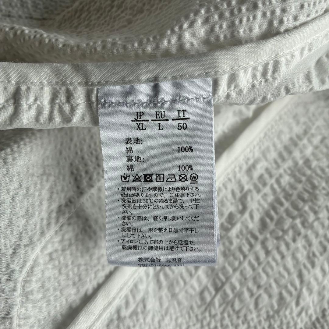 未使用級 1PIU1UGUALE3 RELAX シアサッカー ジャケット タグ有