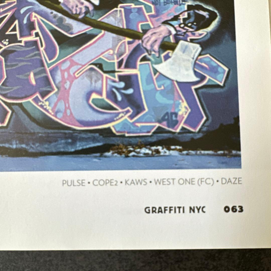 アート・デザイン・音楽 BROKEN WINDOWS GRAFFITI NYC KAWS WEST