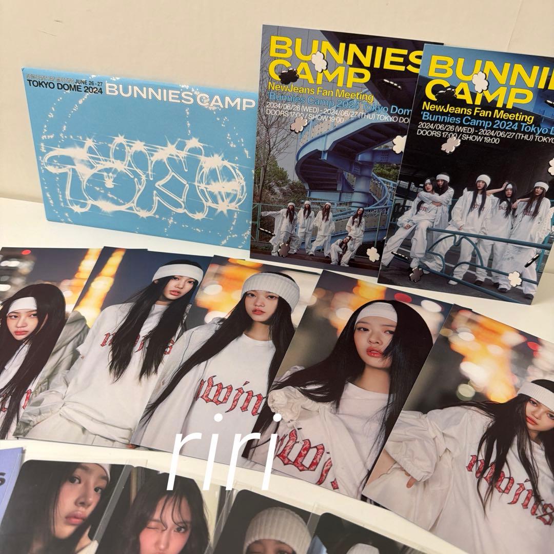 NewJeans BUNNIES CAMP プレミアム特典 トレカ ポストカード