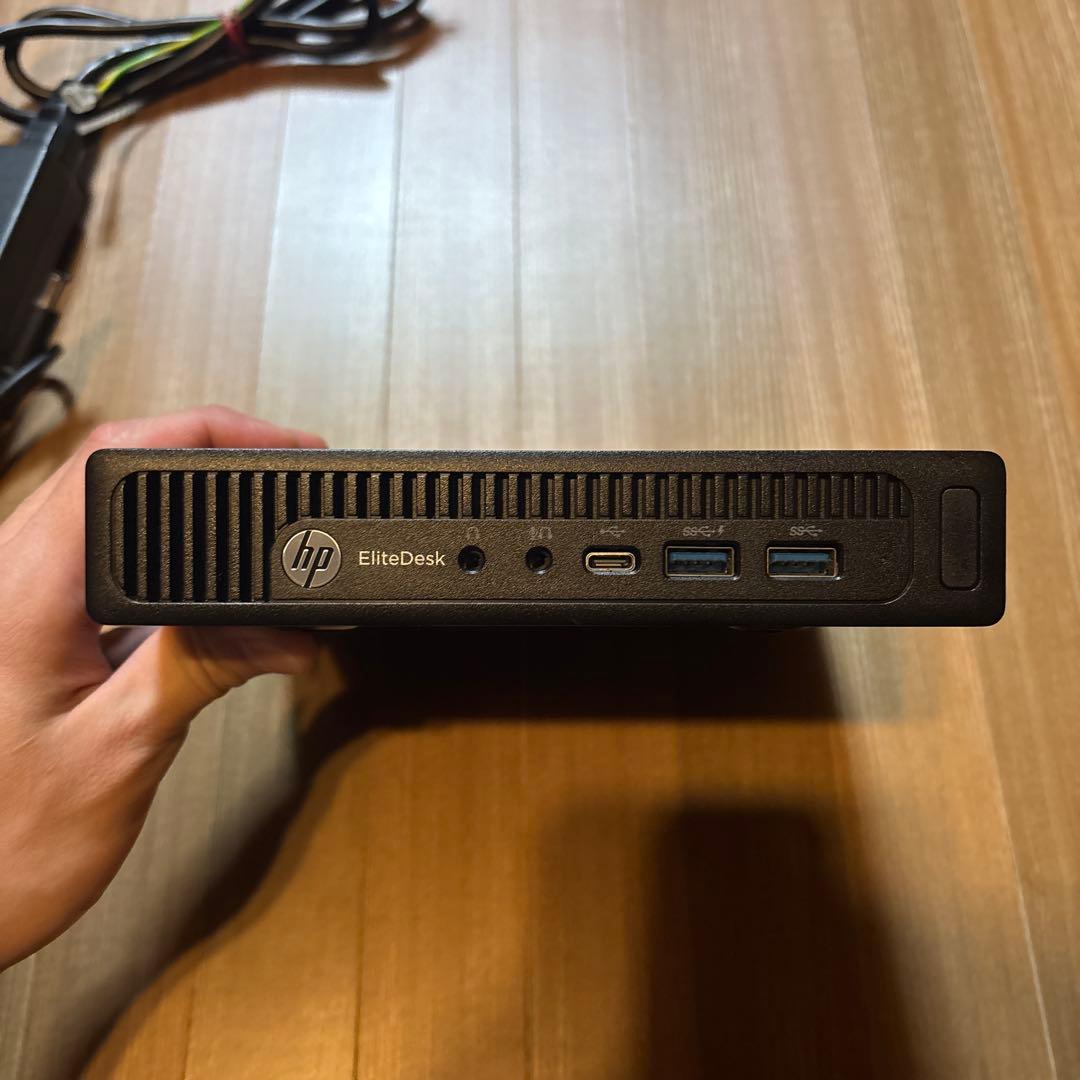HP EliteDesk 800 G2 ミニPC 本体