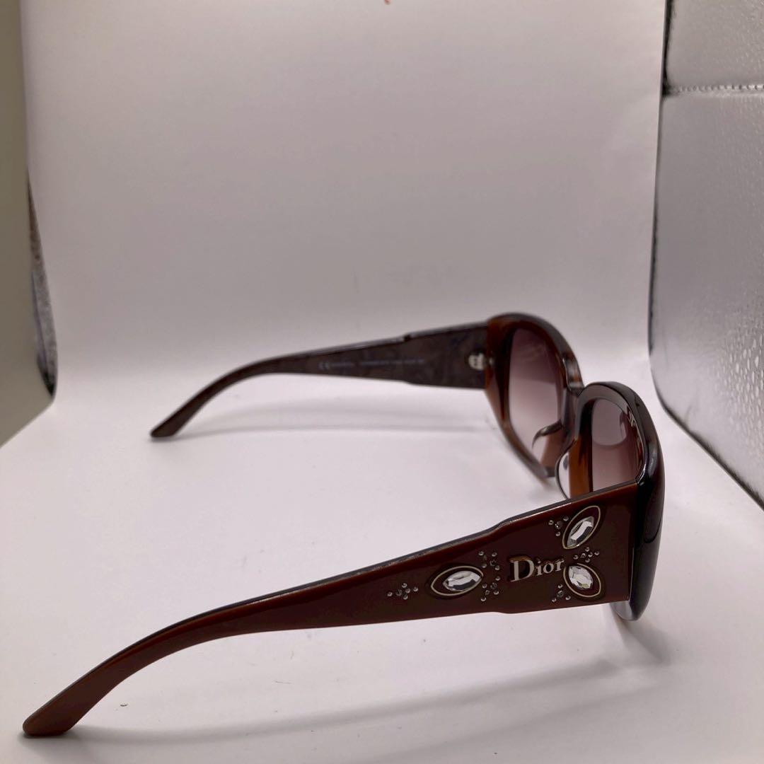 美品　Dior ディオール　 サングラス ラインストーン　ビジュー　y2k 箱