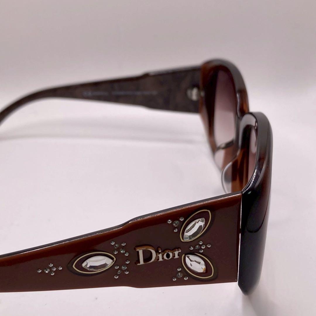 美品　Dior ディオール　 サングラス ラインストーン　ビジュー　y2k 箱
