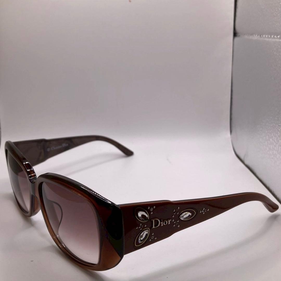 美品　Dior ディオール　 サングラス ラインストーン　ビジュー　y2k 箱