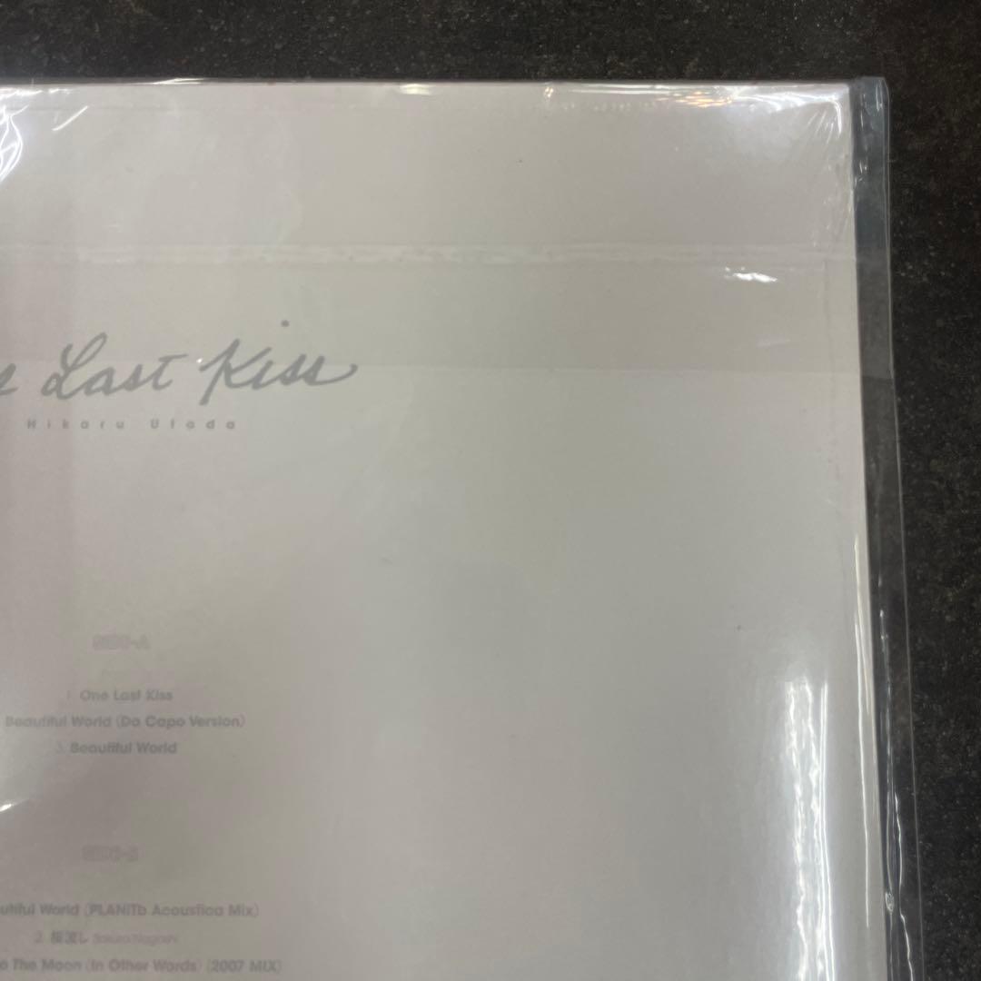 新品 宇多田ヒカル One Last Kiss クリスタルブルーヴァイナル仕様
