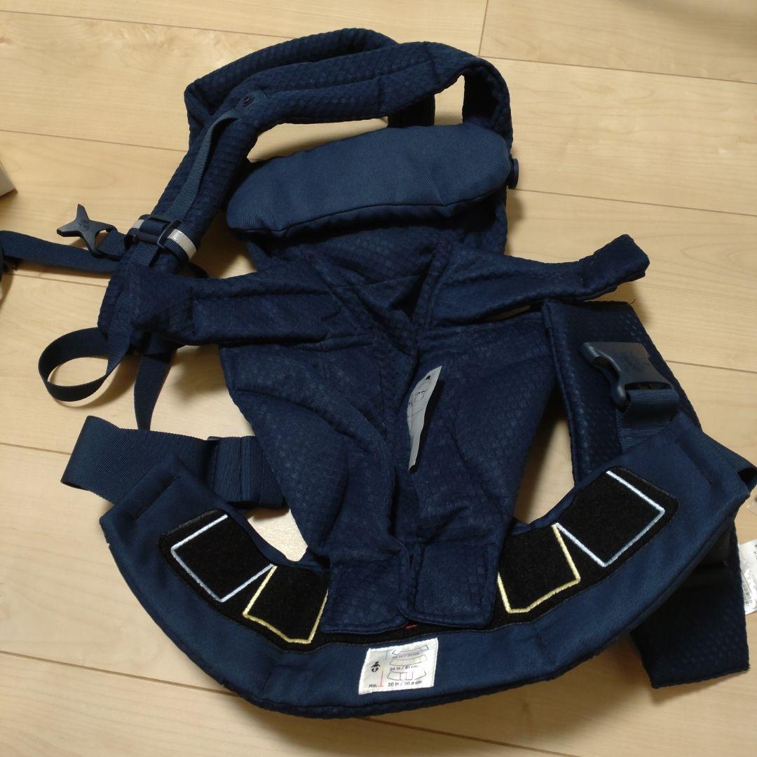美品ergobaby OMNI Breeze 抱っこ紐 ネイビー