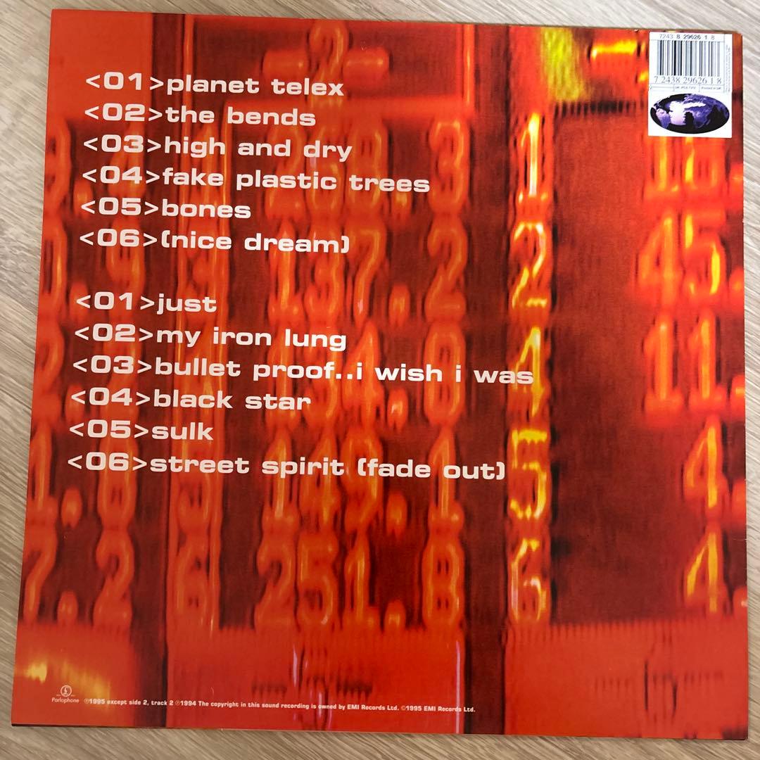 radiohead LPレコード The Bends