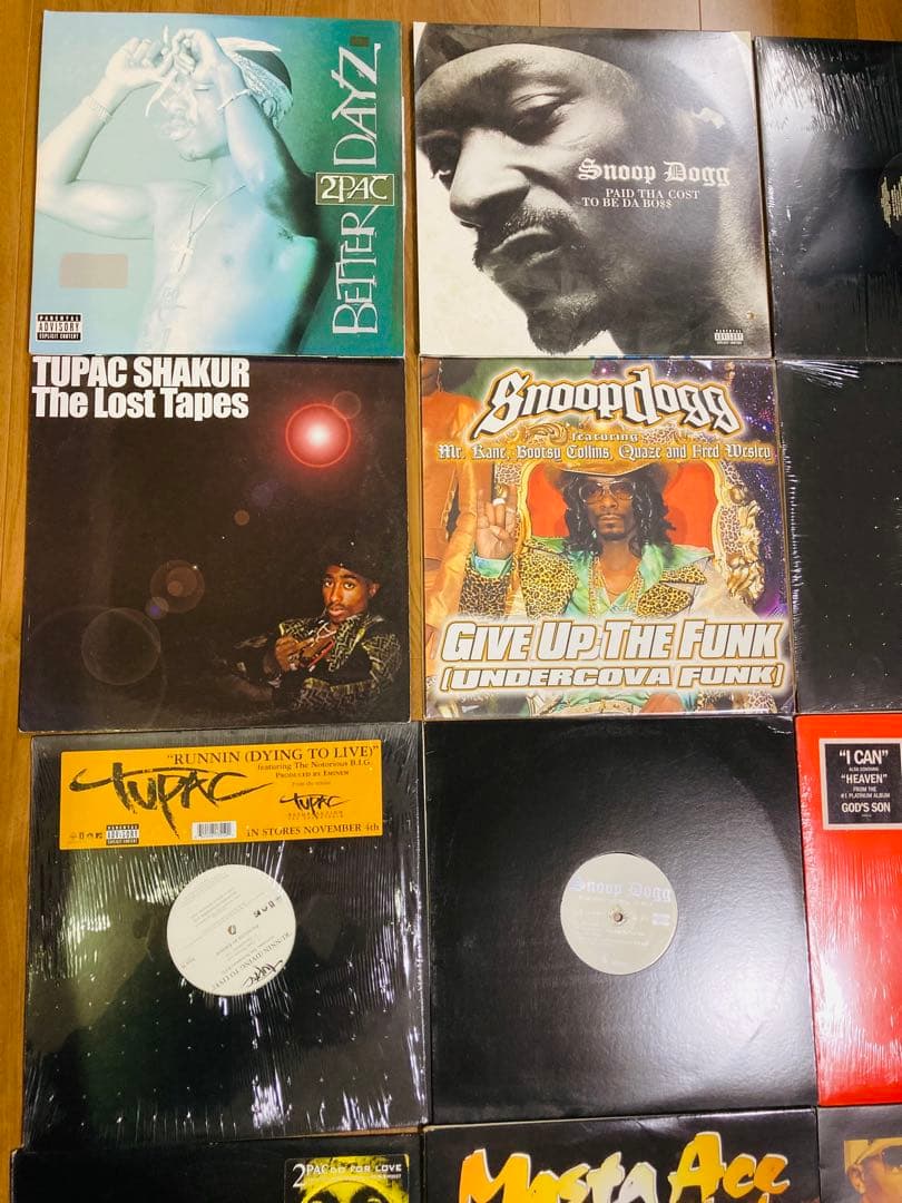2PACレコードsnoop doggレコード　他まとめ売り　激レア　90s