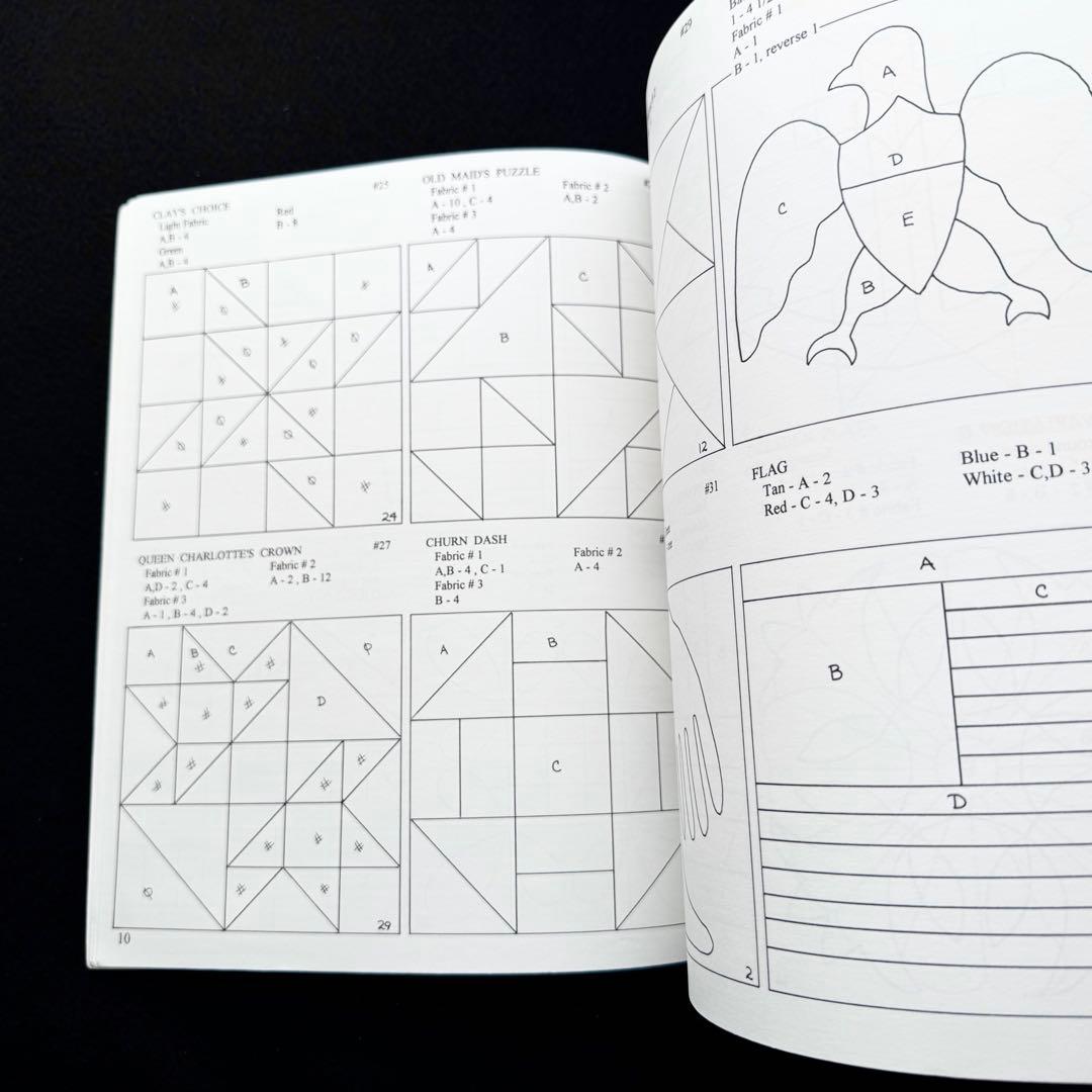 キルトブロックパターン サンプラー集「4\" sampler」2冊