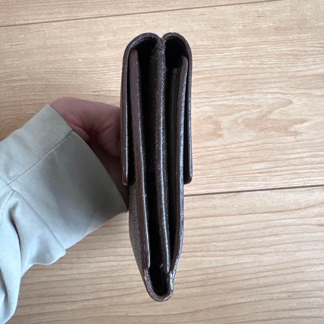 Louis Vuitton ダミエ　ポルトフォイユ　Wホック　三つ折り
