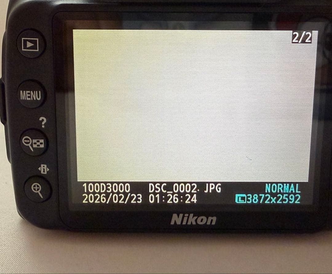 ⭐️ショット数少!早い者勝ち⭐️Nikon D3000　デジタル一眼レフ