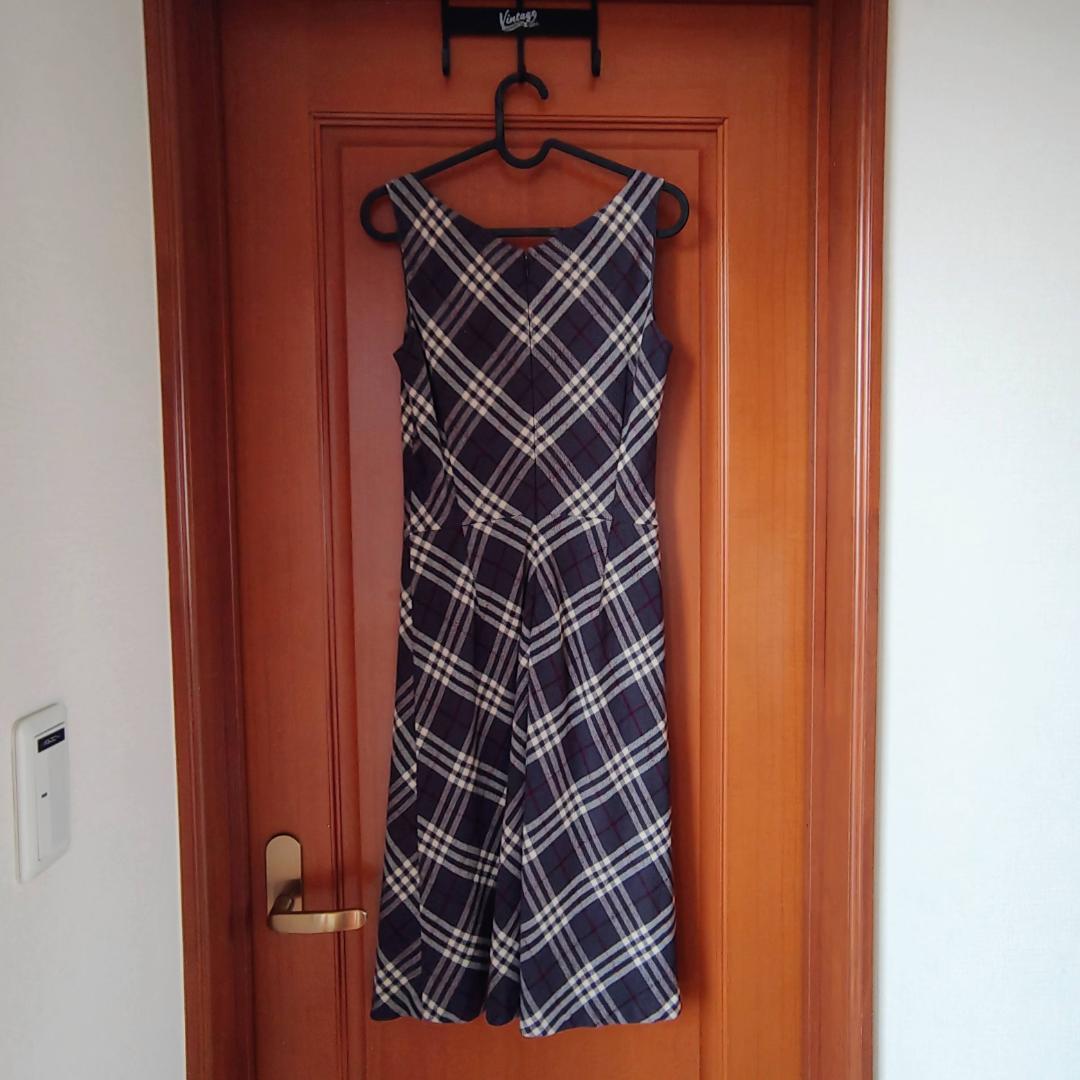 BURBERRY Blue Label チェック ワンピース バーバリー 38