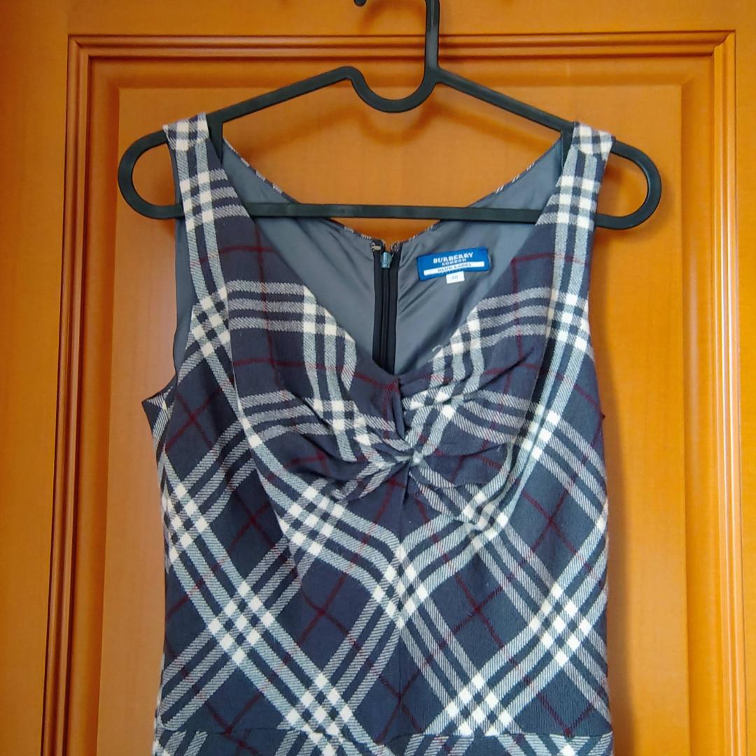 BURBERRY Blue Label チェック ワンピース バーバリー 38