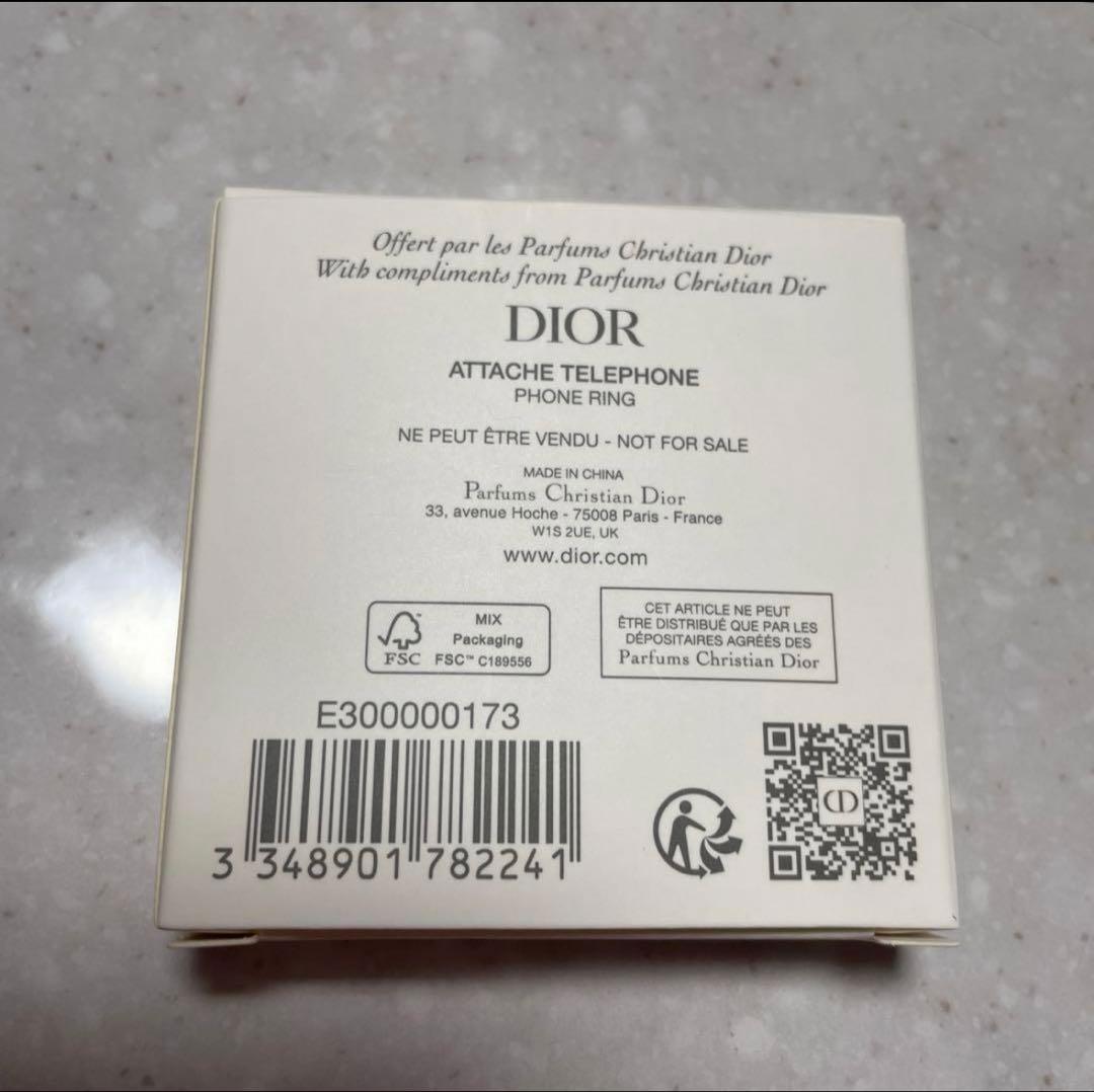 新品　Dior ディオール ノベルティ フォーンアクセサリー 吸盤 ピンク