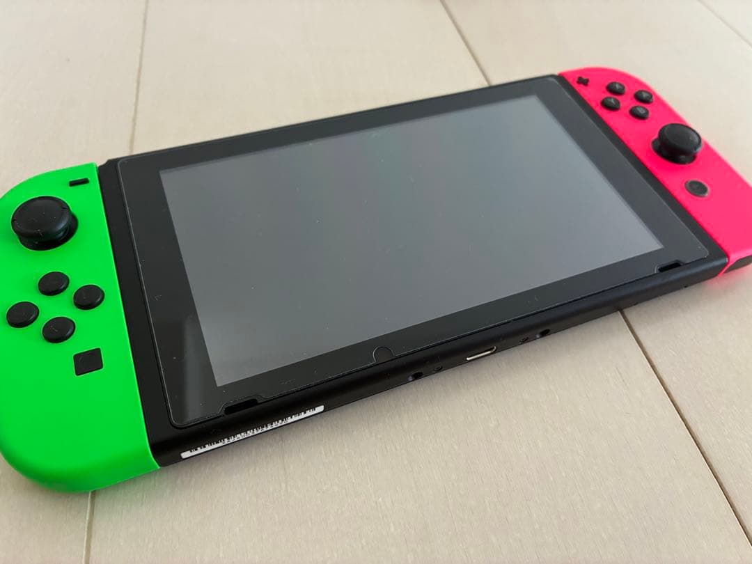 【付属品完備】Nintendo Switch 本体 ネオン 旧型 動作確認済