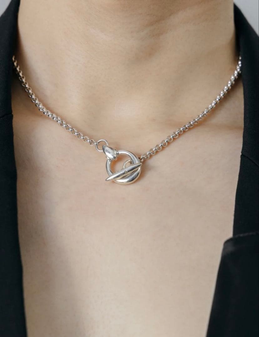 アクセサリー h'eres TOBARI ZOE SINGLE NECKLACE 45cm