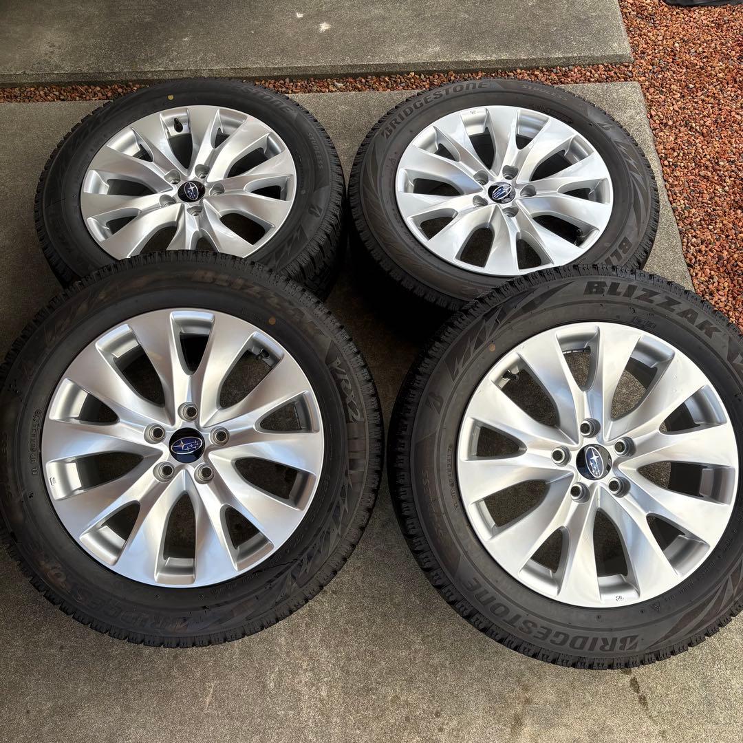 スバル レガシィ 純正17インチホイール 4本　225/55R17 VRX2