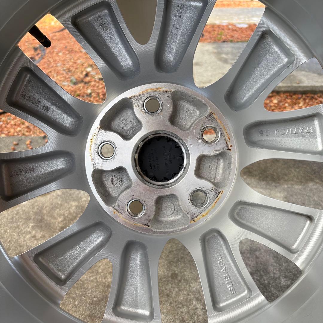 スバル レガシィ 純正17インチホイール 4本　225/55R17 VRX2