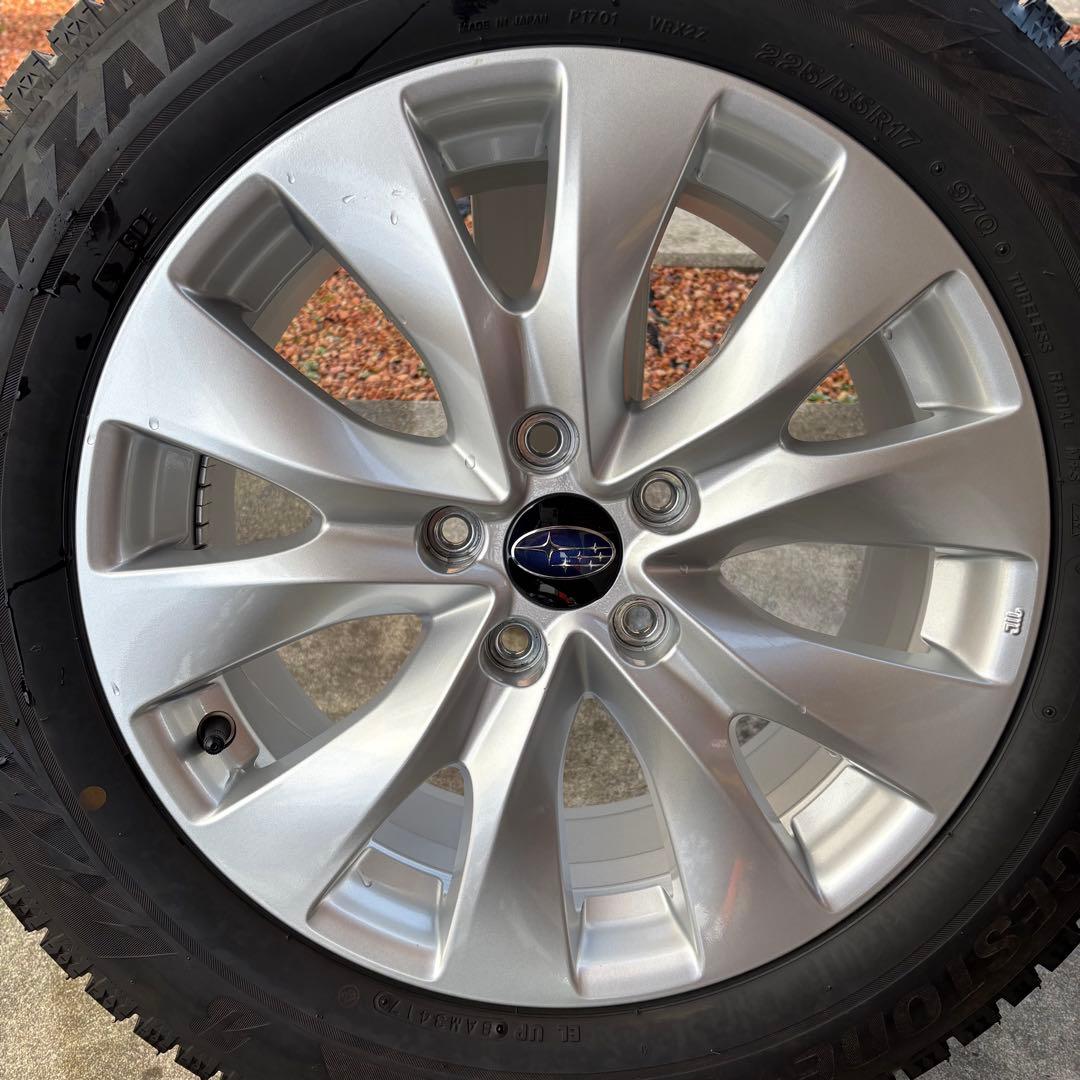 スバル レガシィ 純正17インチホイール 4本　225/55R17 VRX2