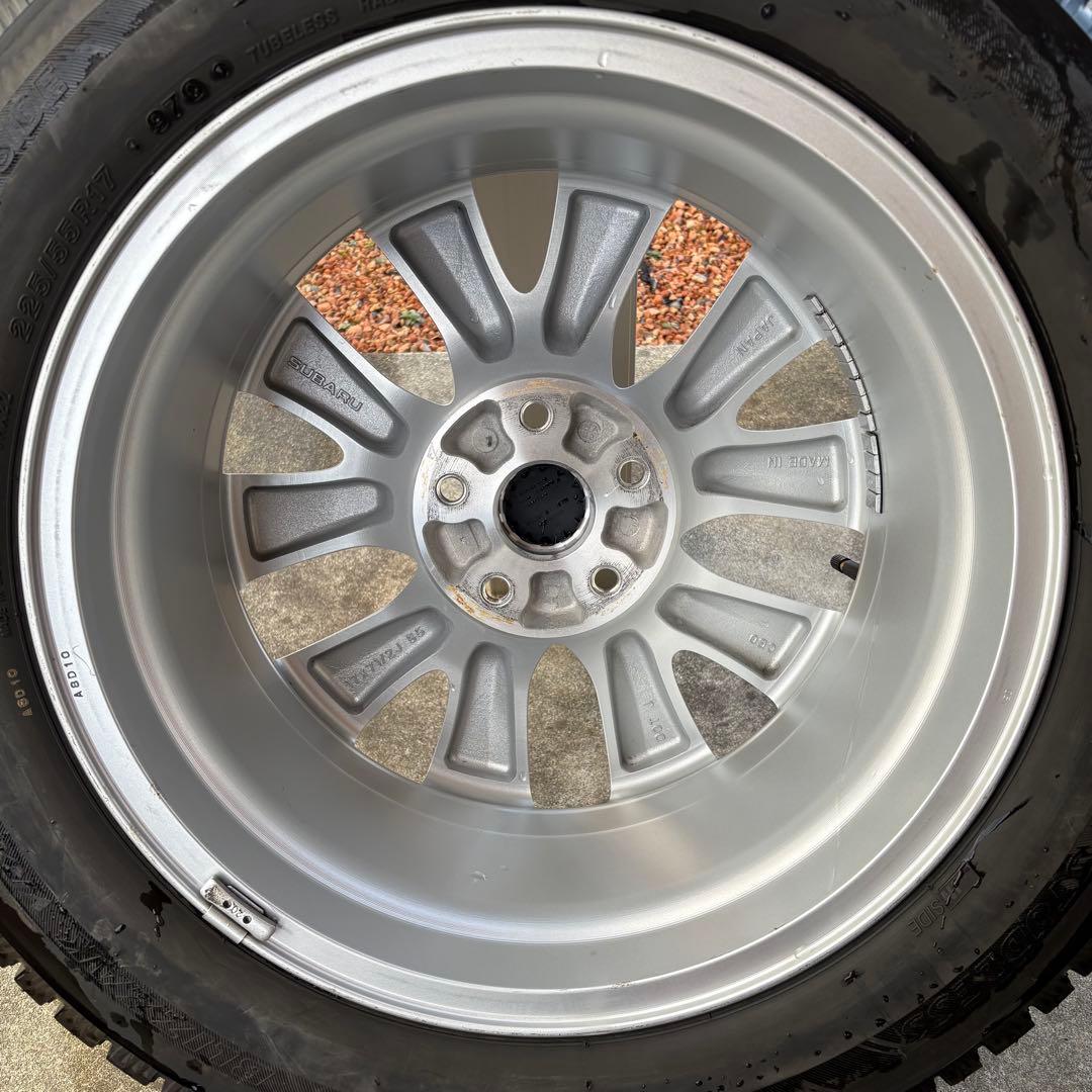 スバル レガシィ 純正17インチホイール 4本　225/55R17 VRX2