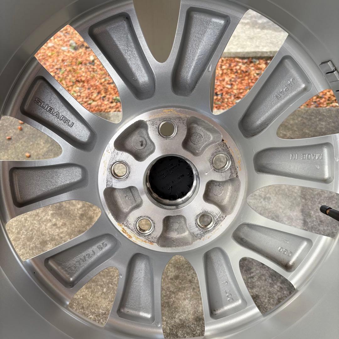 スバル レガシィ 純正17インチホイール 4本　225/55R17 VRX2
