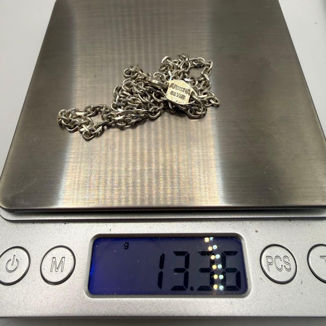 美品　アリゾナフリーダム　細チェーン　50センチ
