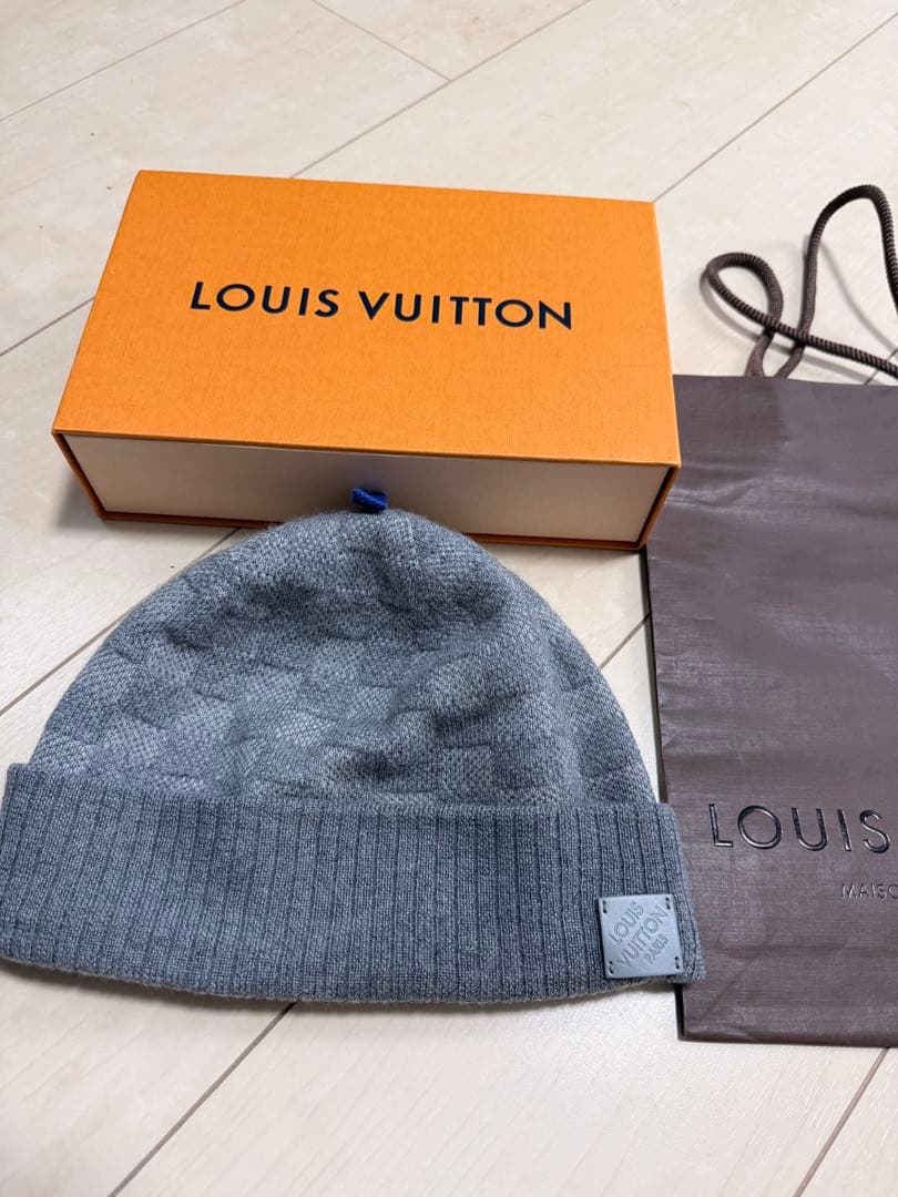 LOUIS VUITTON ビーニー・ダミエ ニットキャップ 最終値下げ