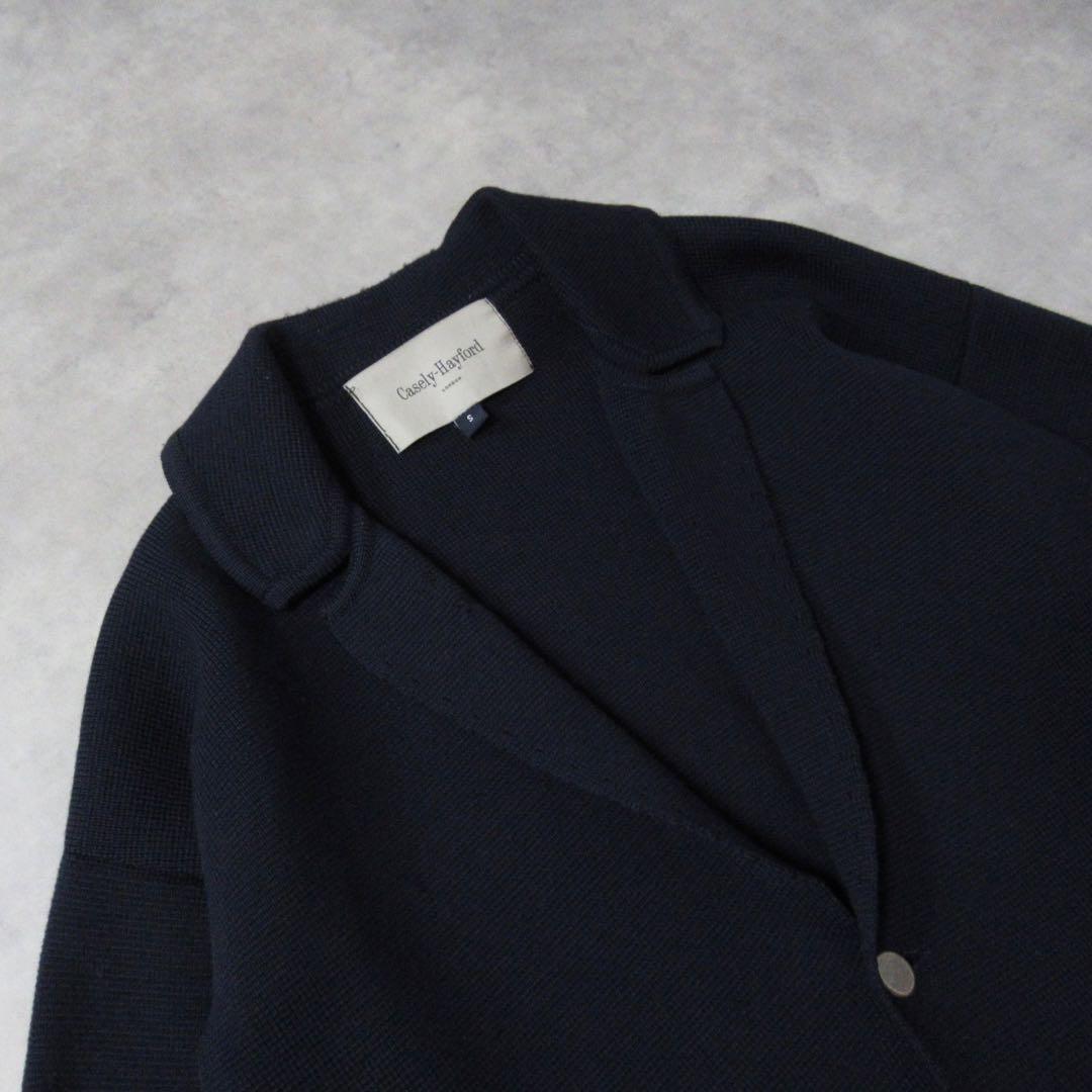 専用 Casely Heyford / ニット テーラード ジャケット