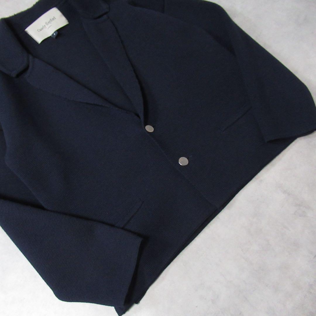 専用 Casely Heyford / ニット テーラード ジャケット