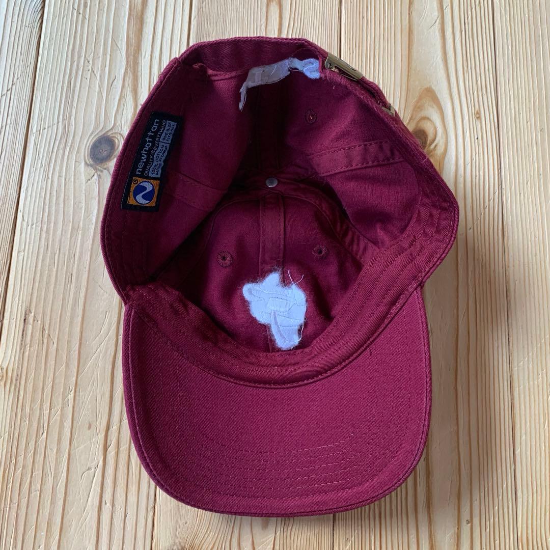 宇ち多゛cap red バーガンディ 【®︎ 無し 初期】