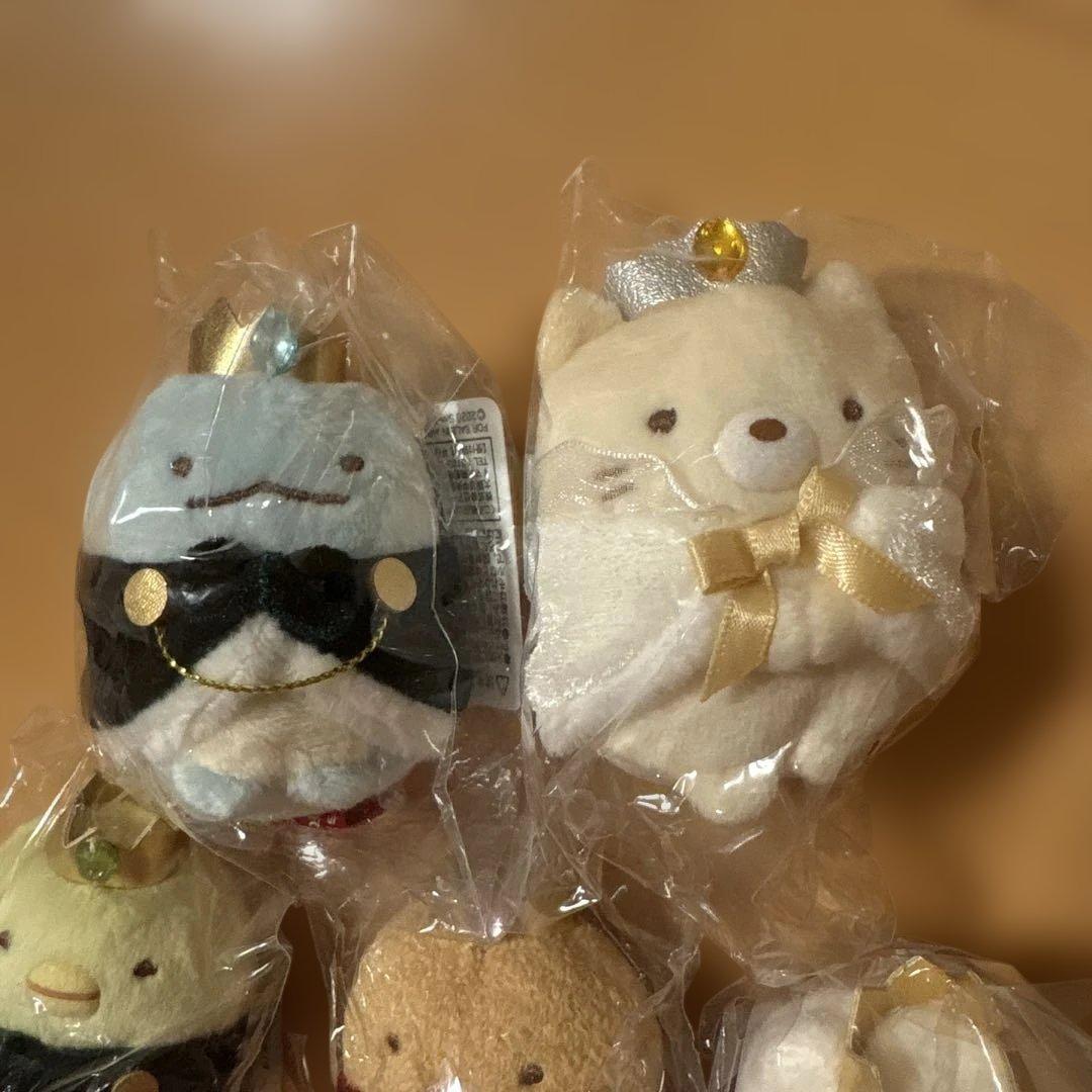 すみっコぐらし　てのりぬいぐるみ　KING &QUEEN展