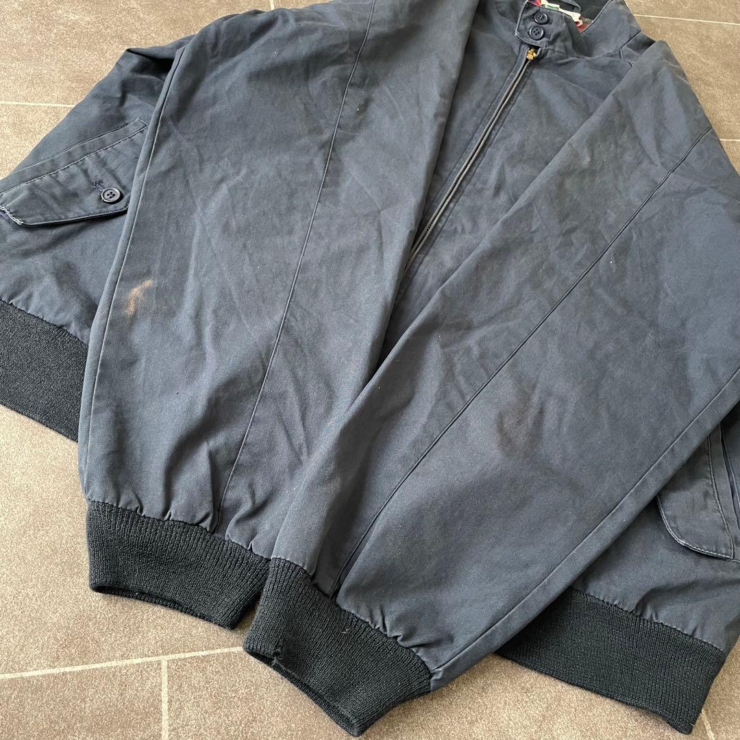 OLD French LACOSTE ラコステ ハリントンジャケット ネイビー