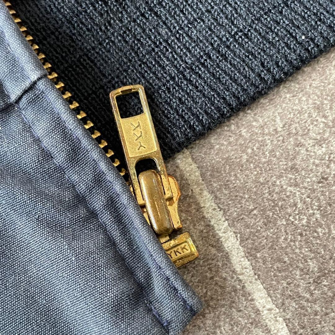 OLD French LACOSTE ラコステ ハリントンジャケット ネイビー