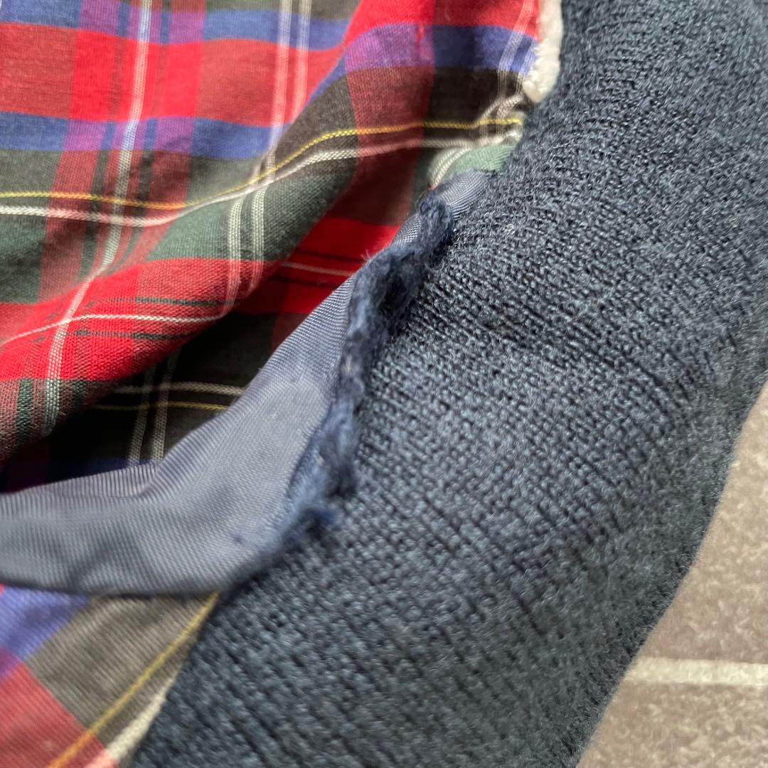 OLD French LACOSTE ラコステ ハリントンジャケット ネイビー