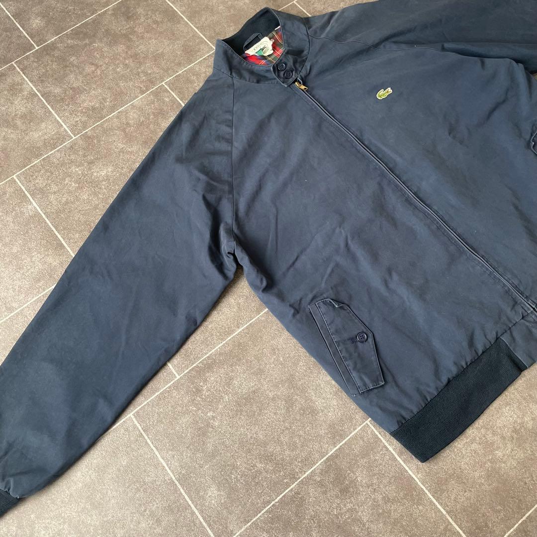 OLD French LACOSTE ラコステ ハリントンジャケット ネイビー