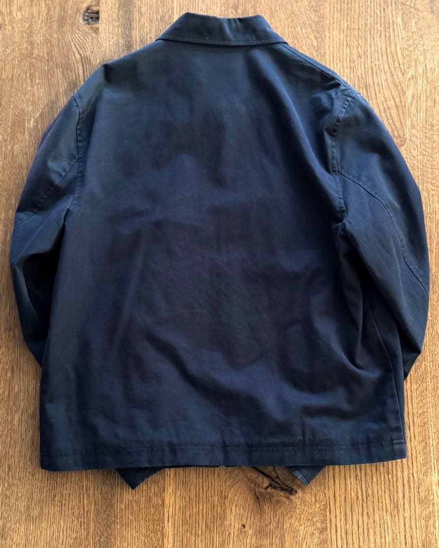 Brooks Brothers ネイビー コットン スイングトップ ダブルジップ