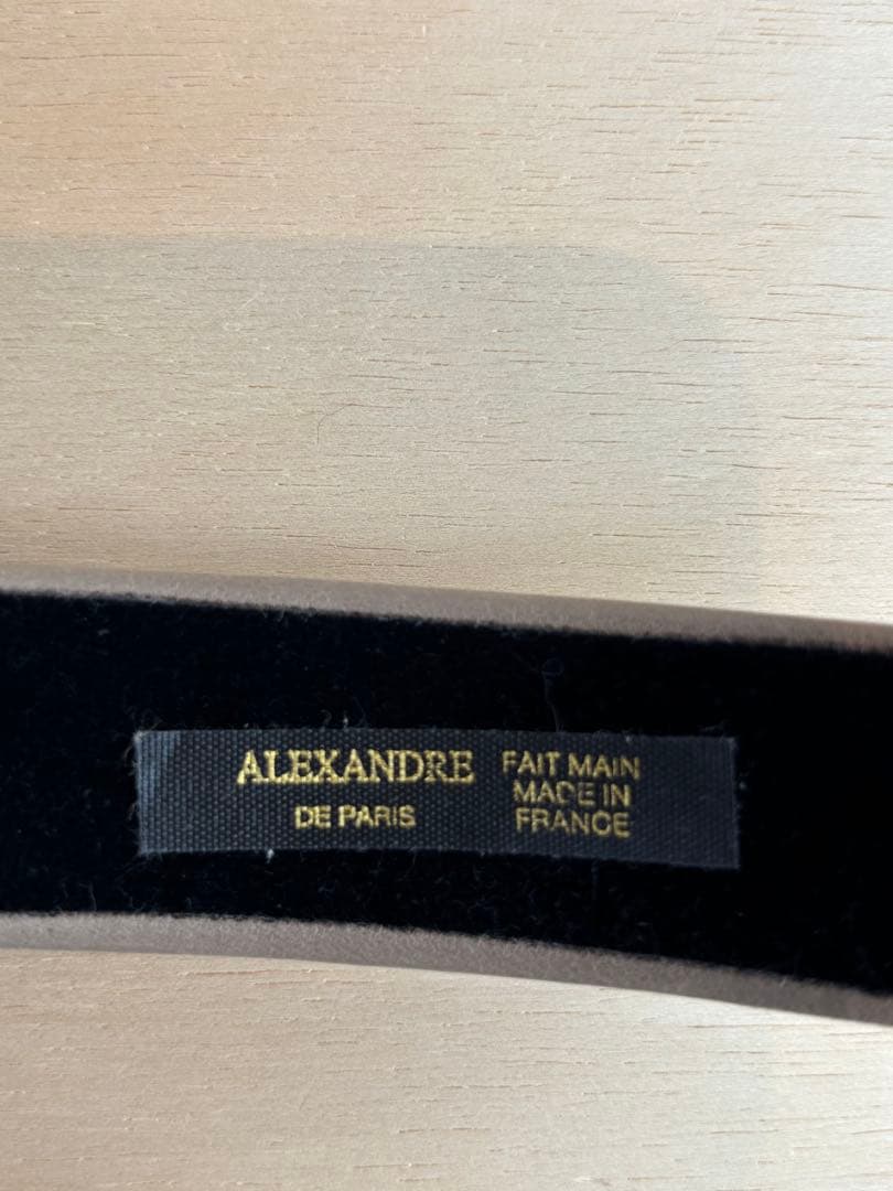 Alexandre de Paris グレー ジュカチューシャ