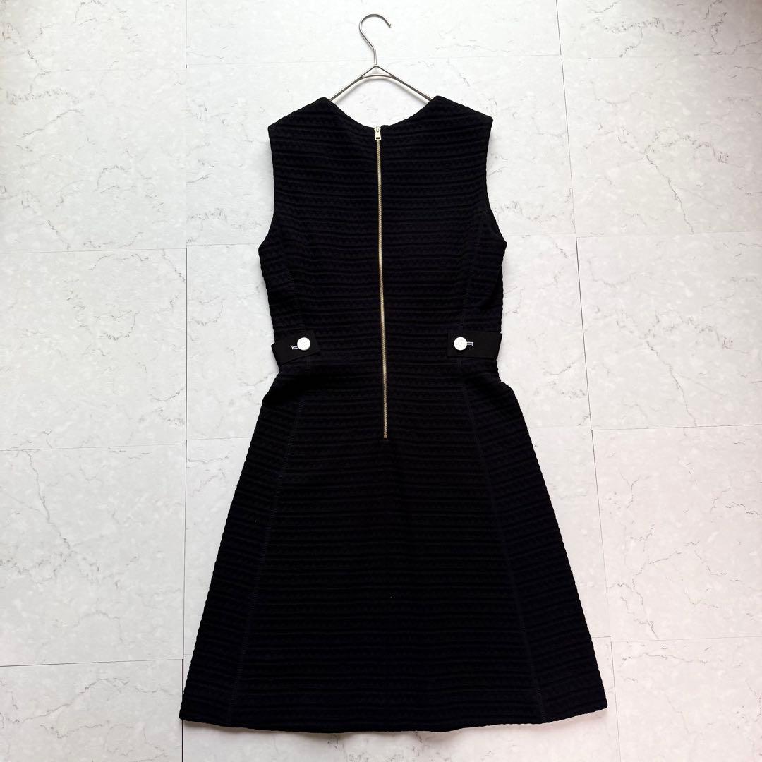 新品 ESCADA SPORT ノースリーブワンピース ドレス 36 ブラック