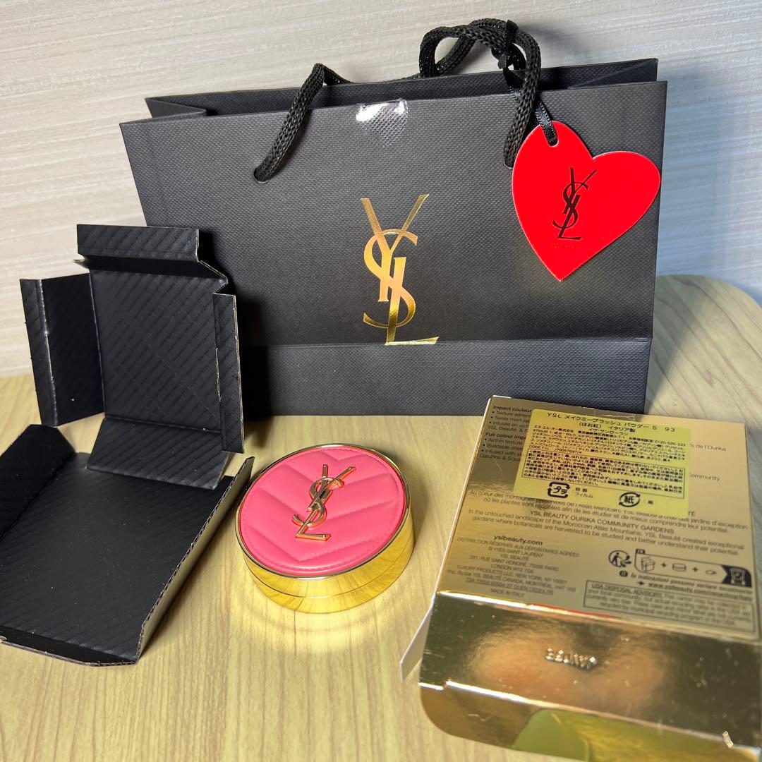 YSL メイクミーブラッシュ パウダー 93 - レストレス ロゼ