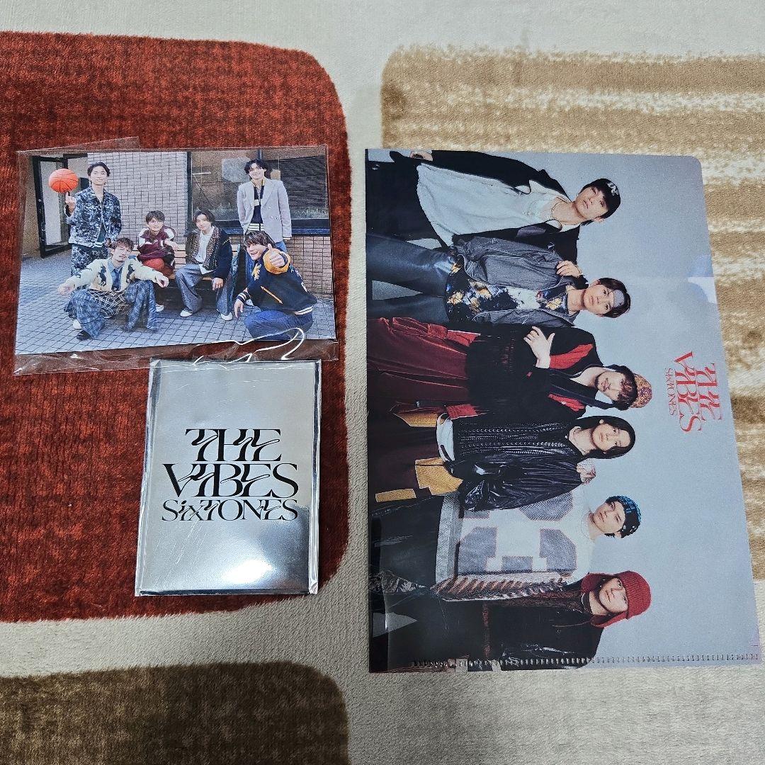SixTONES アルバムTHE VIBES 新品未開封 3形態+特典付き