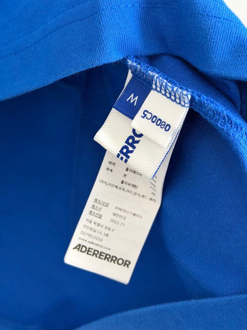 【ADERERROR】ロゴ Tシャツ