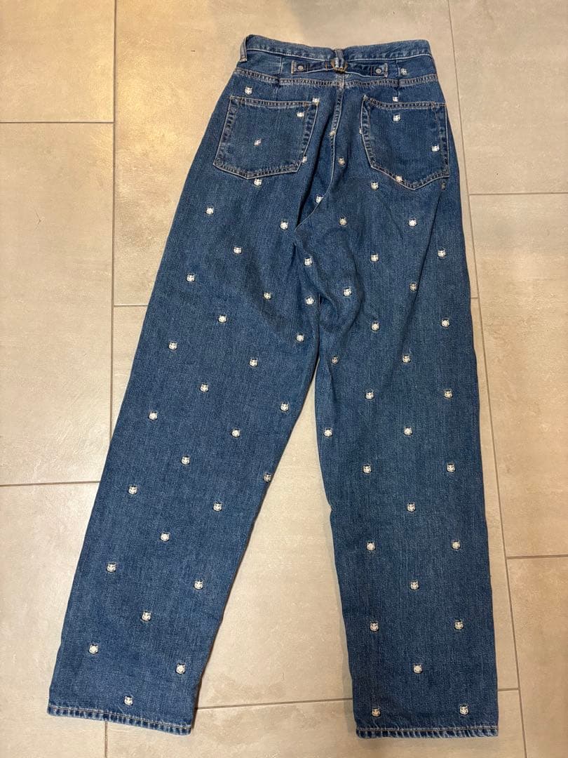 美品　Holiday denim デニムパンツ　刺繍