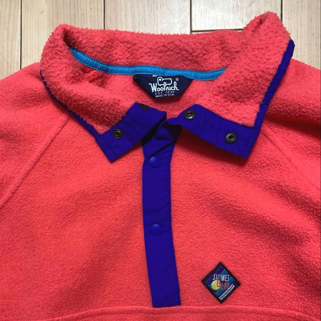 70s-80s woolrich シンチラスナップT USA製 XL