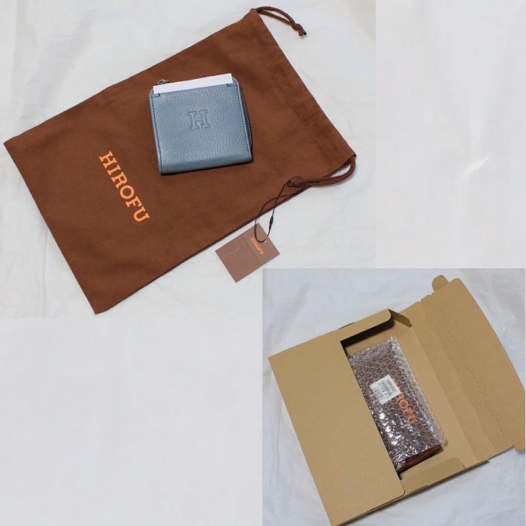 HIROFU ヒロフ☆未使用☆ レザー　コンパクト財布　ケース