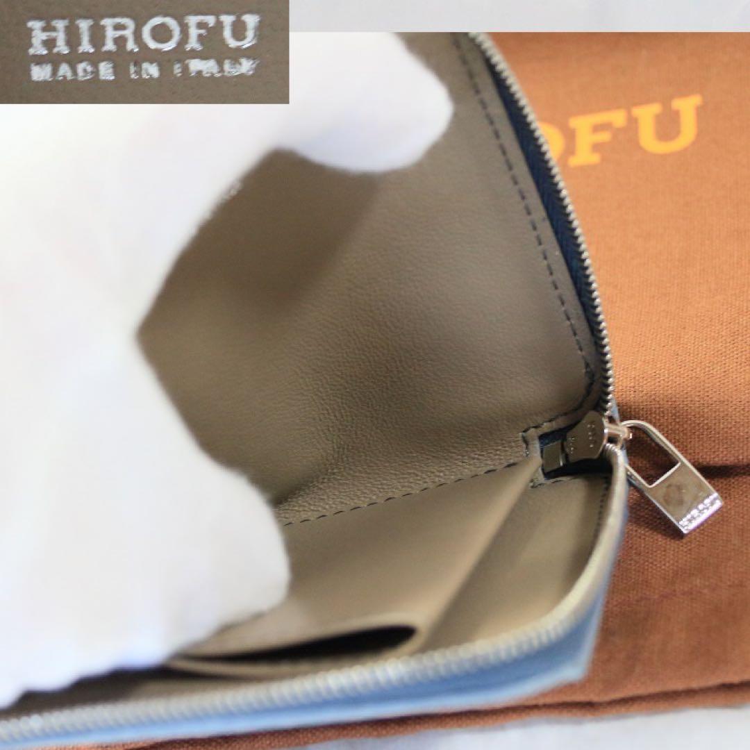 HIROFU ヒロフ☆未使用☆ レザー　コンパクト財布　ケース