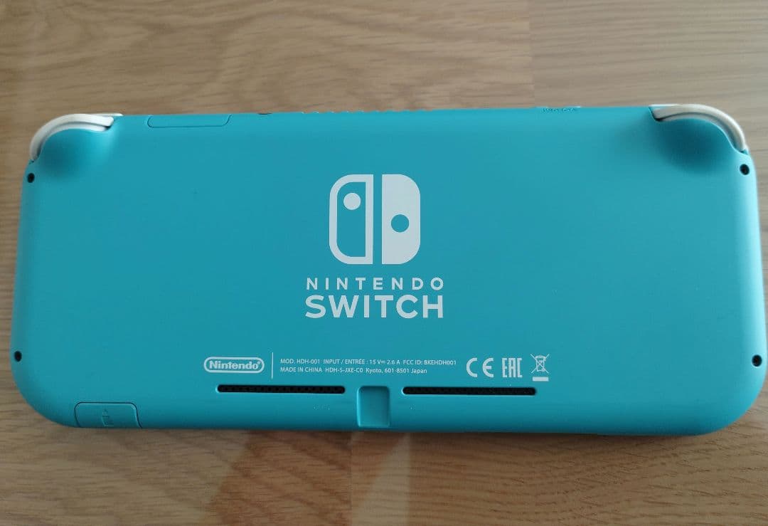 Nintendo Switch Lite ターコイズ 本体 充電器カセット付き