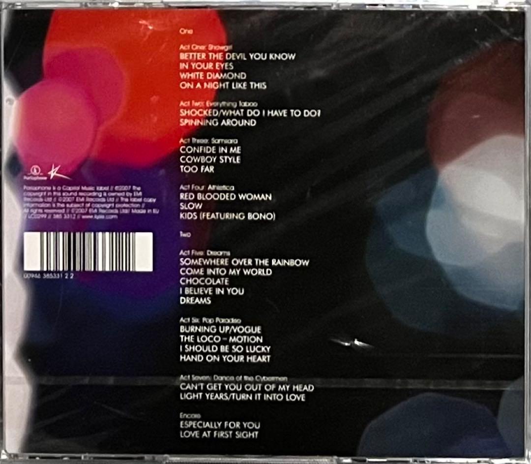 KYLIE MINOGUE SHOWGIRL カイリー・ミノーグ 2CD