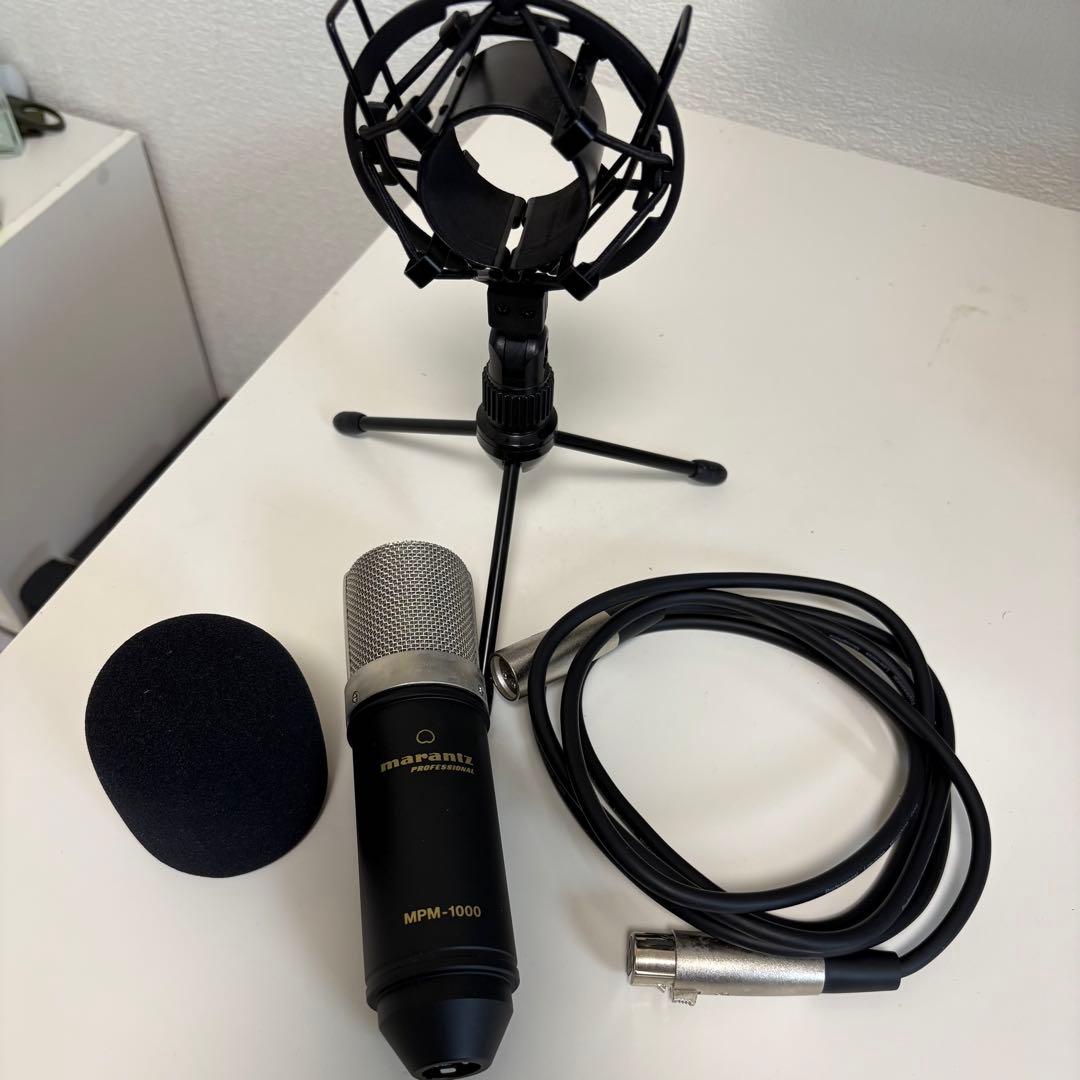 配信セット marantz MPM-1000 & M-TRACK SOLOマイク