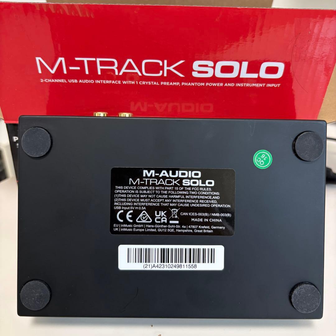 配信セット marantz MPM-1000 & M-TRACK SOLOマイク