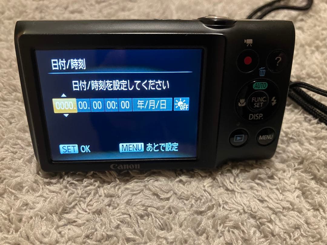 【動作確認済】Canon PowerShot A3400 ブラック