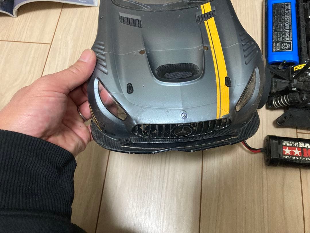 ホビーラジコン Tamiya TT-02 1/10 4WD Mercedes AMG GT3